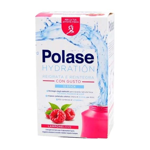 GLAXOSMITHKLINE C.HEALTH.Srl Polase Hydration lampone 12 bustine